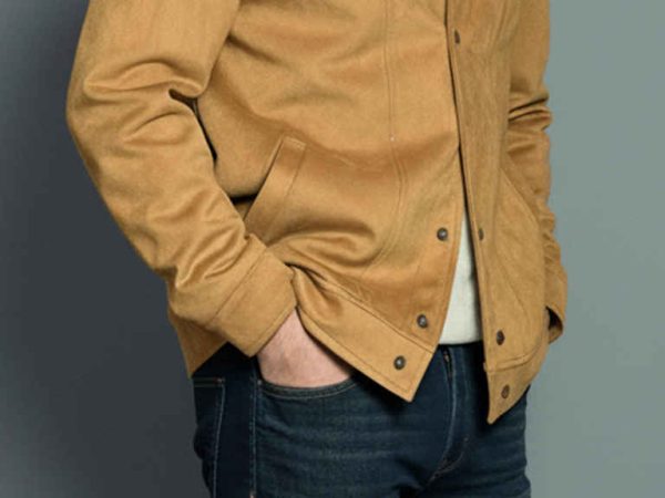 suede and jeans