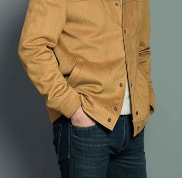 suede and jeans