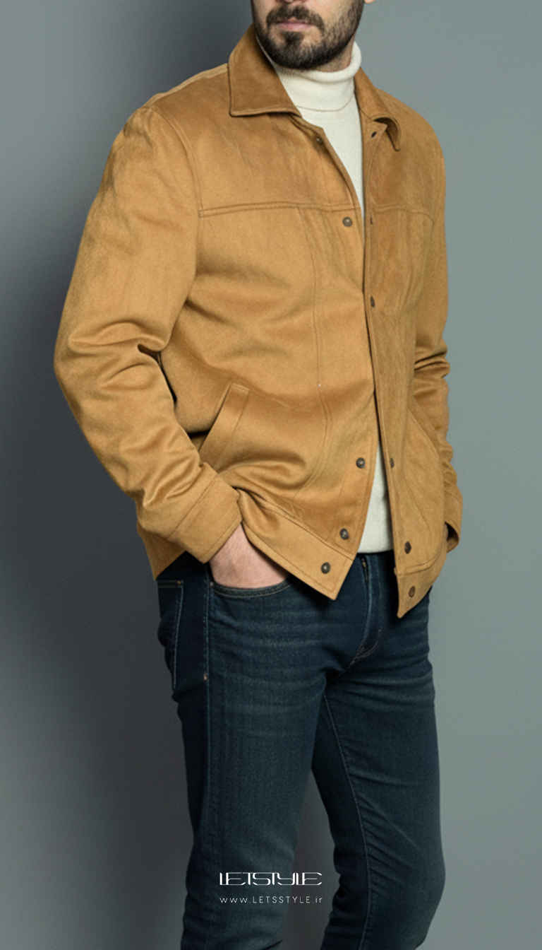 suede and jeans